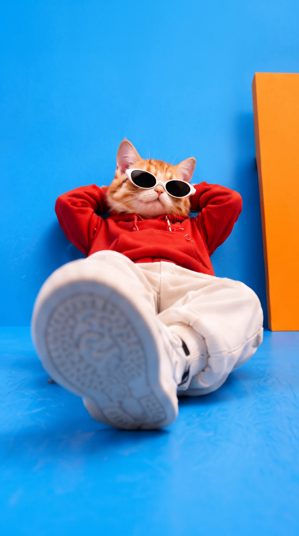 Chill Ginger Cat Streetwear